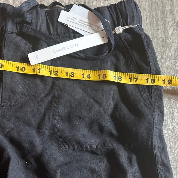 Caslon Women's Charcoal Cargo Shorts - Picture 8 of 10